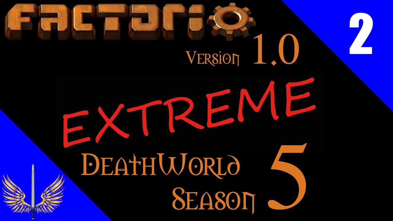 Factorio 1.0 - Deathworld Extreme Season 5 - Episode 2 - YouTube