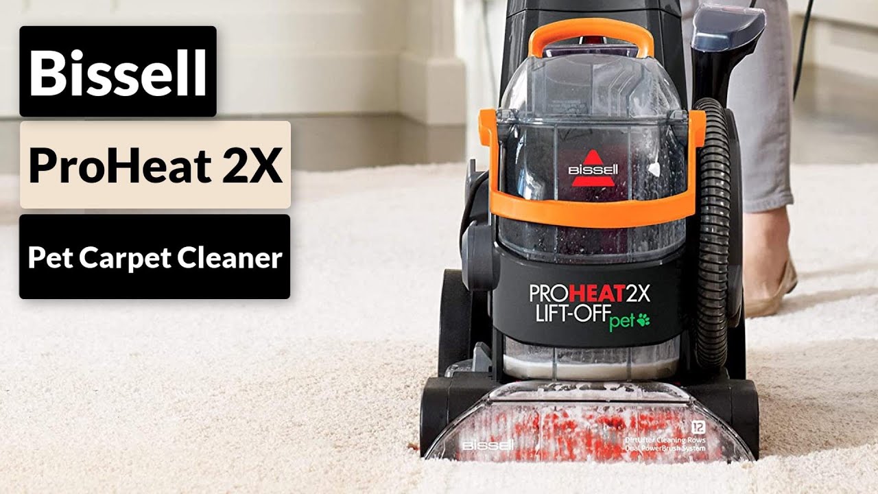 Bissell ProHeat 2X Lift Off Pet Carpet 