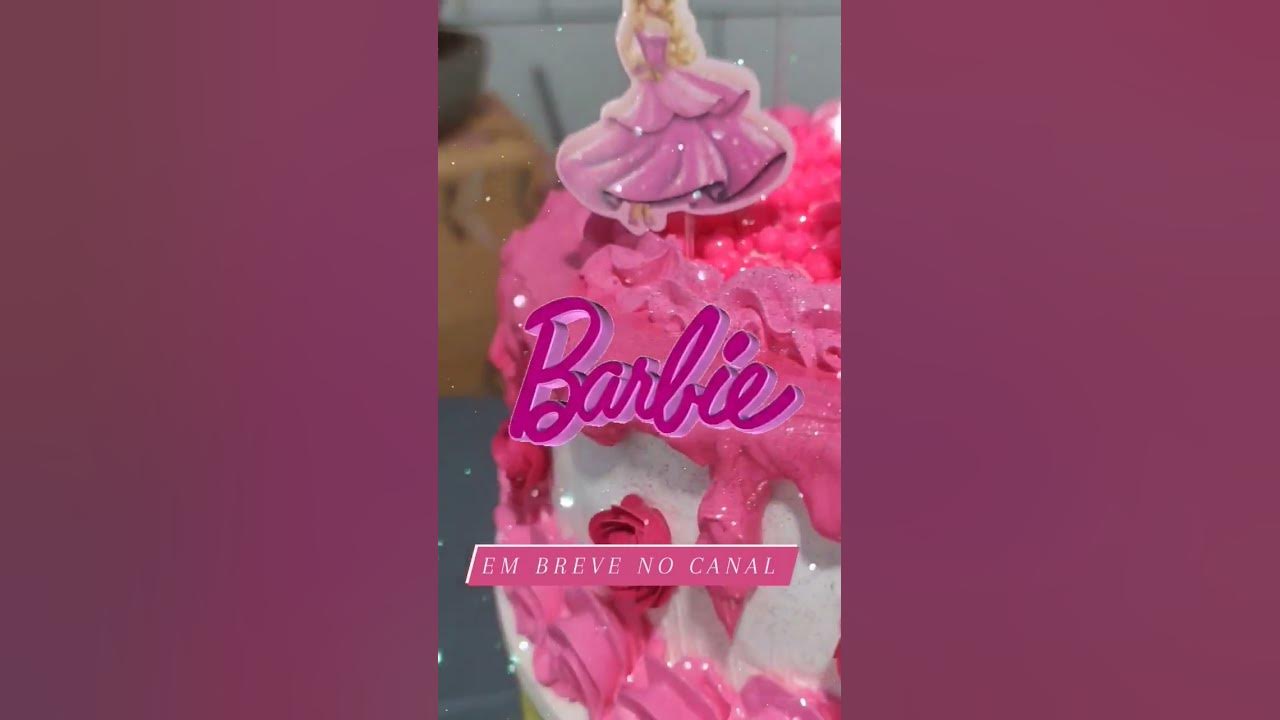 Aquele bolo Barbie encantador! 😱😲🥰😍😍 - Di Kits & Salgados