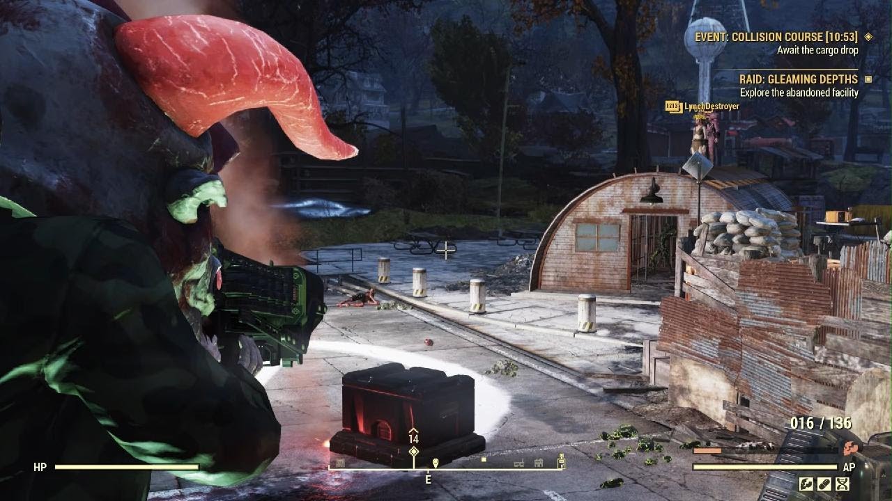 Fallout 76 RESPONDERS FIREMAN HELMET DROP