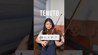 Tenuto On The Violin violintutorial violintenuto