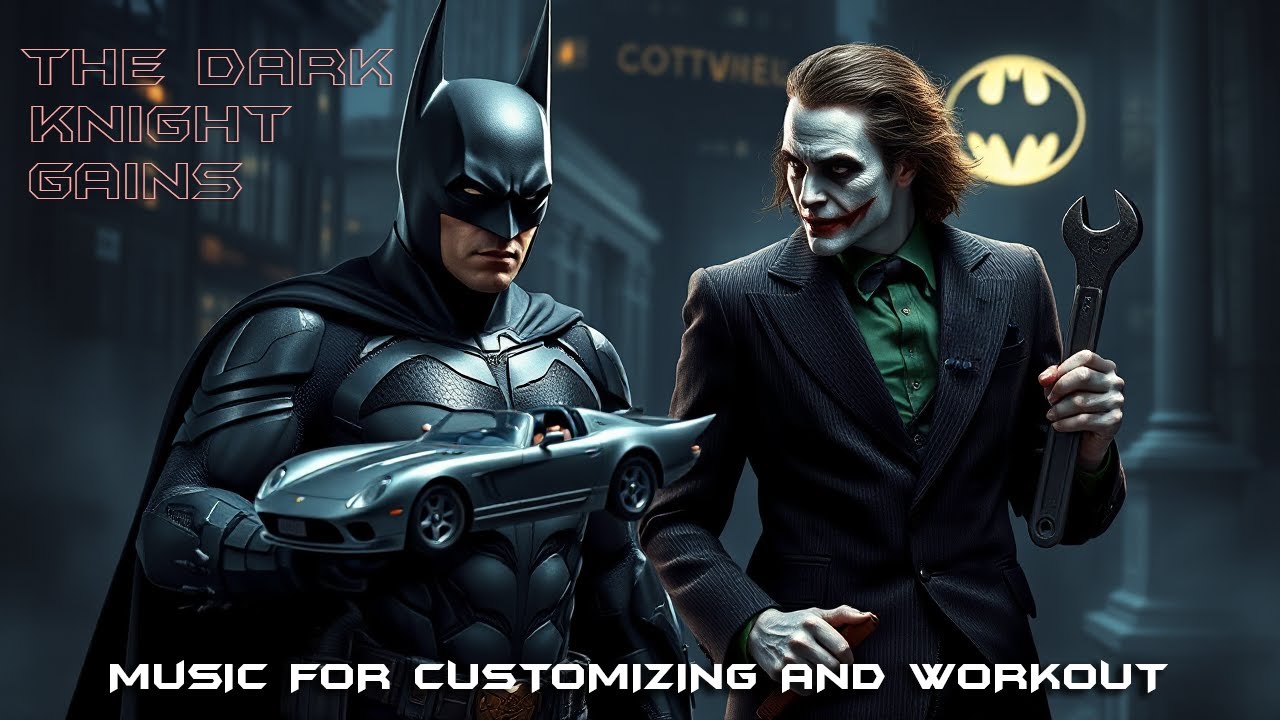 The Dark Knight Gains - Epic music for Customizing and Gym Workout! | Batman Epic Music Mix