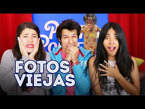 REACTING TO OUR OLD PHOTOS LOS POLINESIOS POLINESIO CHALLENGE 