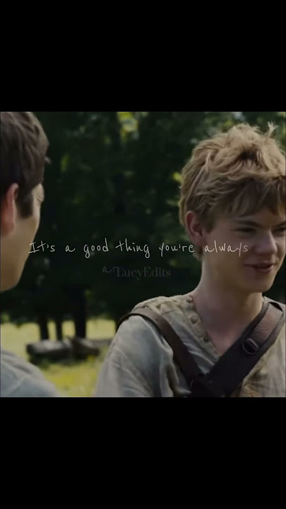 As it was… #edit #mazerunner #newt