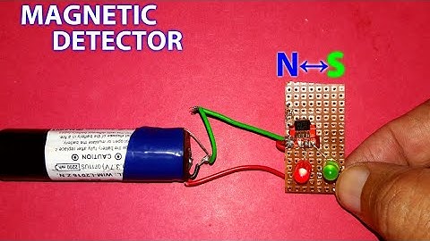 Magnet Polarity Detection Circuit (with N↔S)