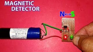 Magnet Polarity Detection Circuit (with N↔S) Resimi