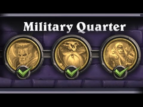 Hearthstone: Curse of Naxxramas - The Military Quarters! naxxramas entrada