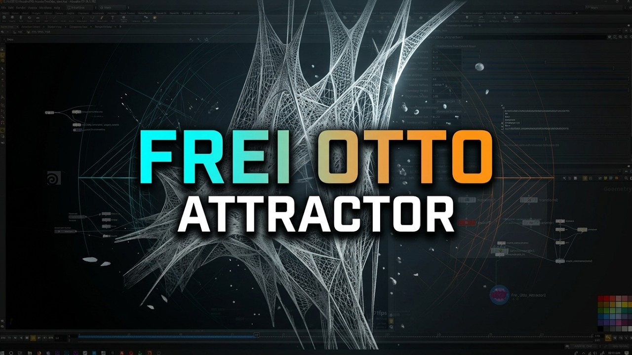 FreiOttoAttractor hda Asset Walktrough - Houdini - YouTube
