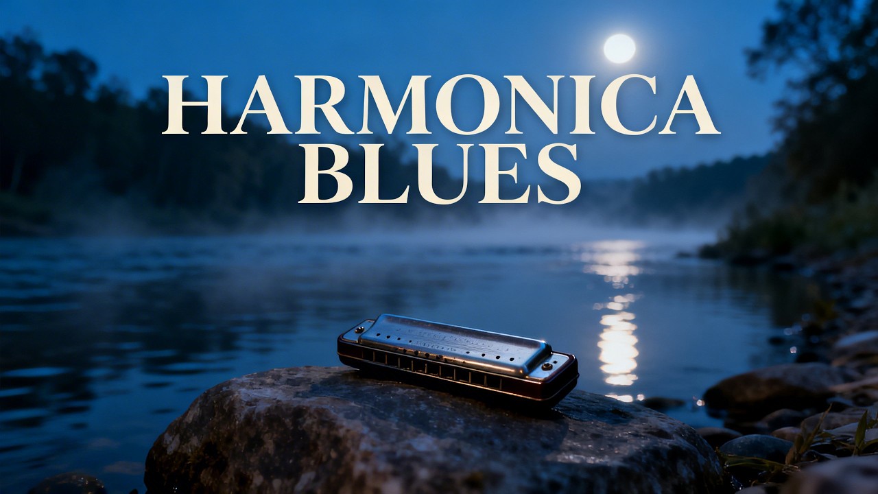Blue River Harmonica Blues – Quiet Moonlight Drift
