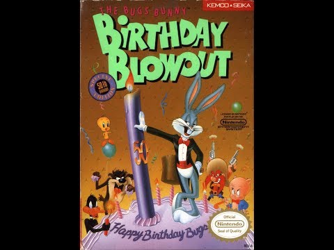 Полное прохождение денди ( Dendy, Nes ) - Bugs Bunny Birthday Blowout