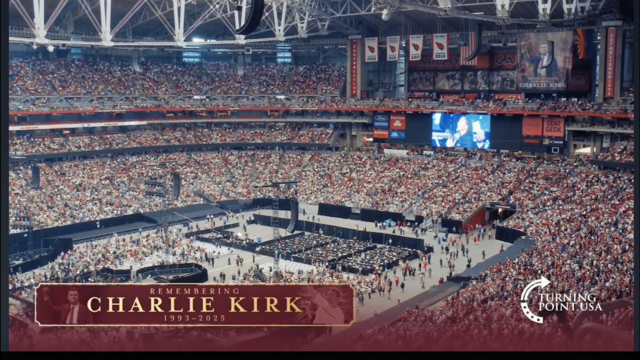 100,000+ People Worship Jesus in ONE ACCORD 😭 | Most Emotional Moment at Charlie Kirk’s Memorial!