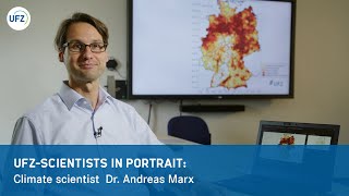 UFZ Climate Scientist Dr. Andreas Marx in portrait
