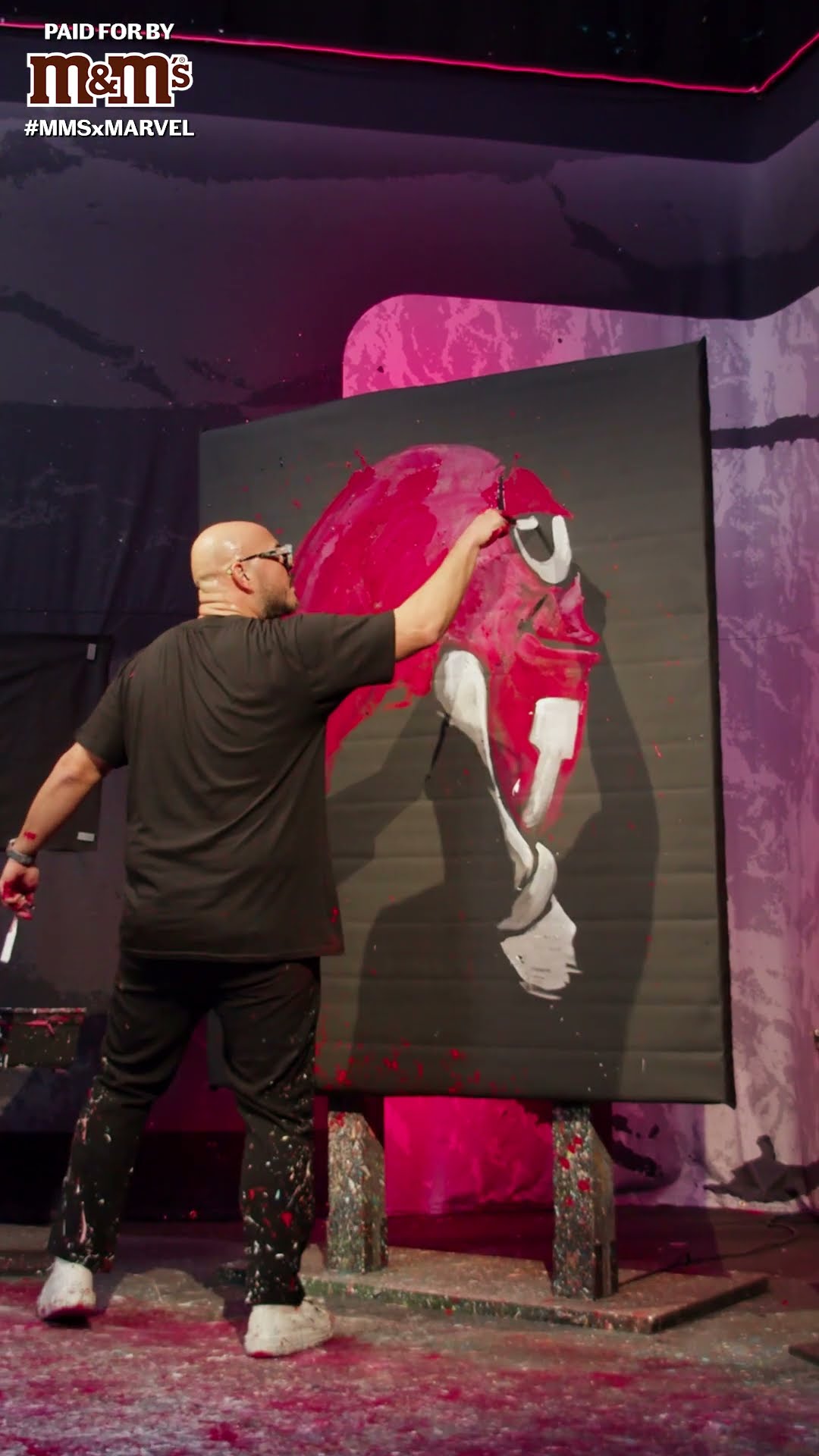 Marvel x M\u0026Ms Homage Cover Speed Painting!