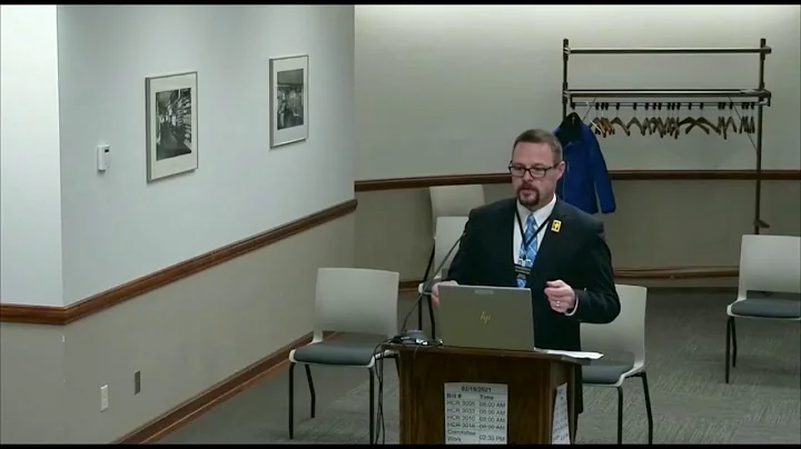 North Dakota House Rep. Ben Koppleman introducing ...