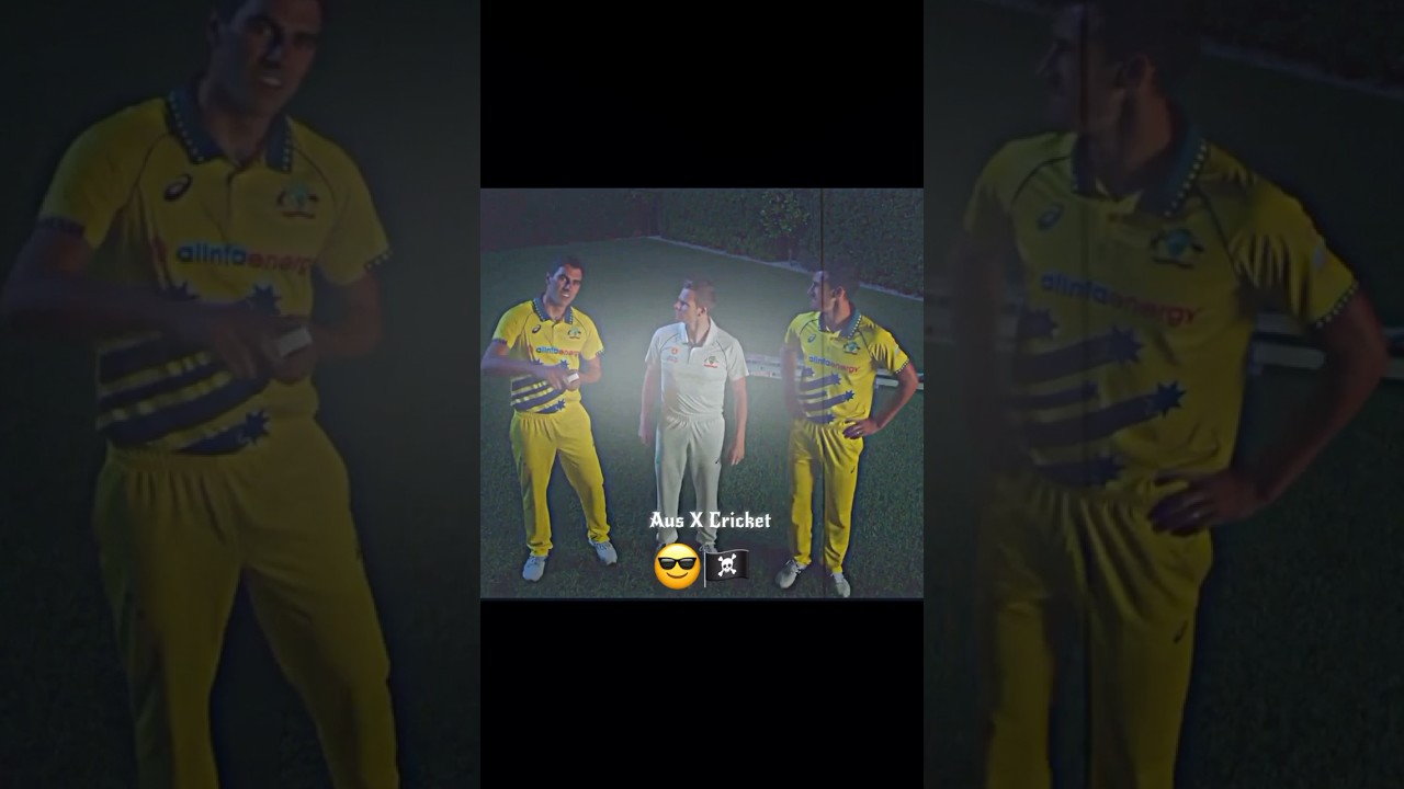 Aus X Cricket 🏏 boom Starc and Cummins worlds best bowling combination 