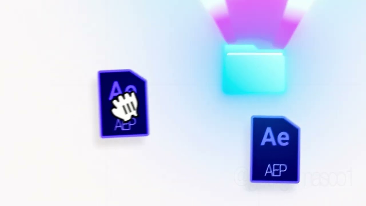 MAGIC FOLDER - Motion  Design Animation