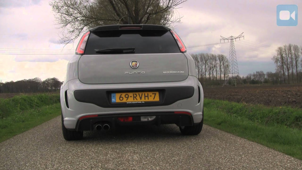 Abarth Punto Evo Esseesse Nice Startup Revs Interior Engine Exhaust