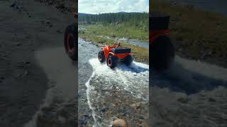 Покоритель водной стихии! "Секач" форсирует реки Полярного Урала!