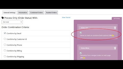 Move original orders to trash (bulk option) - Ultimate Order Combination