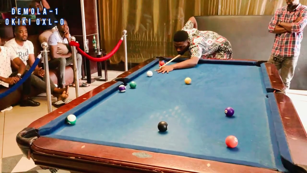 Image of video the Epic 8-Ball Snooker Showdown: Okiki OXL vs. Demola! 15