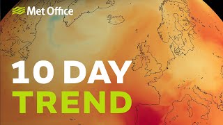 10 Day trend  Heatwave on the way 06/07/22