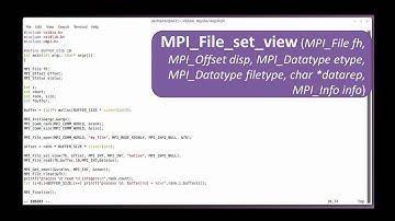 PRACE Video Tutorial - MPI I-O