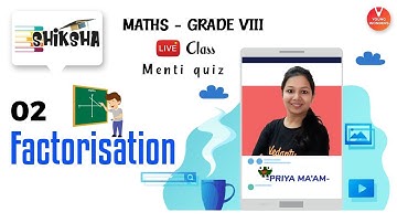 Factorisation L2 | NCERT | Class 8 Maths Chapter 14 | Young Wonders | Priya Ma