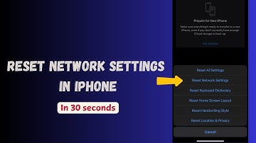 How to Reset Network Settings on iPhone: Quick & Easy Guide!