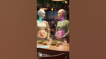 Surrogacy robots, the future of Human reproduction with Robots, an ai short video clip made w/ Sora2
