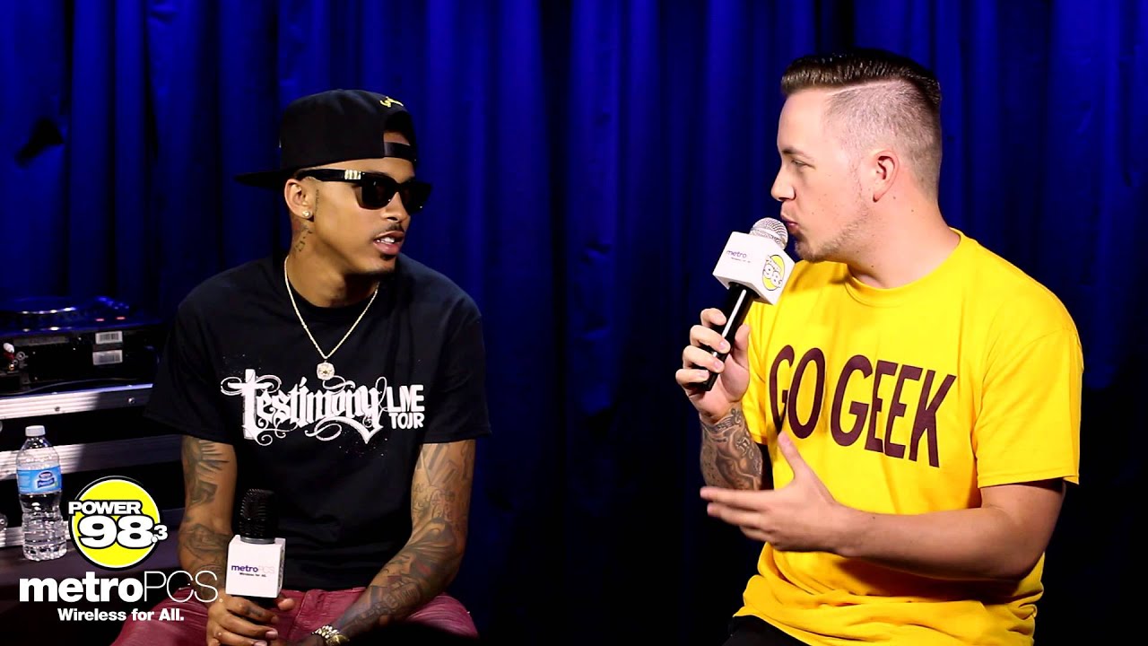 August Alsina Studio Session - Part 1 of 4