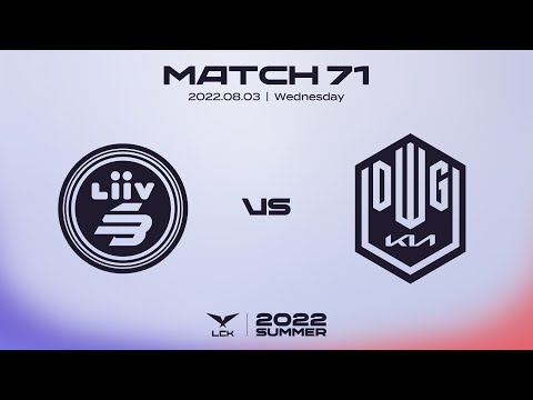 LSB vs. DK | Match71 Highlight 08.03 | 2022 LCK Summer Split