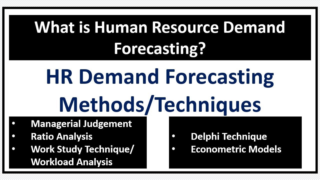 human resource forecasting assignment