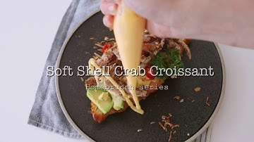 Brunch at home with Soft shell Crab | Cua lột chiên giòn croissant | ChangHomecook