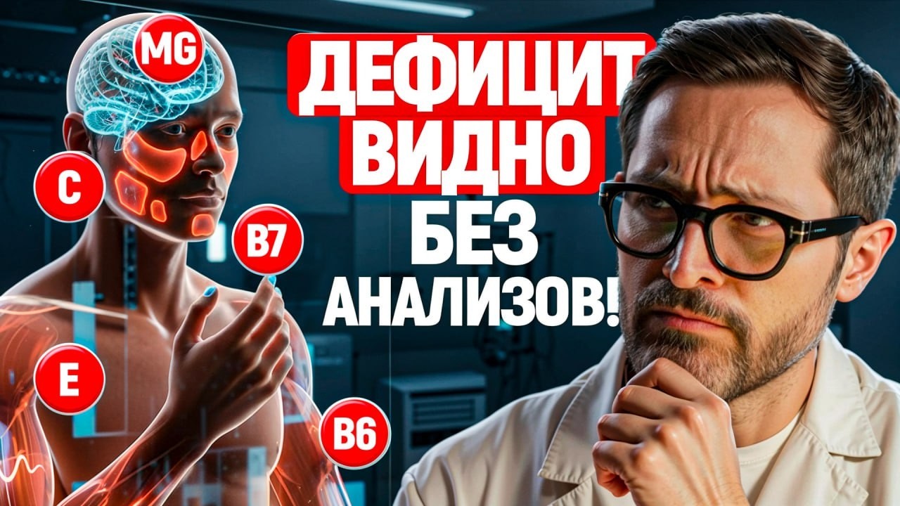 Ты видишь эти признаки каждый день - вот как тело показывает дефицит витаминов