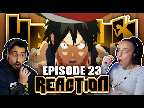 THIS IS SO INTENSE!! 🏐 Haikyuu!! Episode 23 REACTION! | 1x23 "The Point That Changes the Momentum"