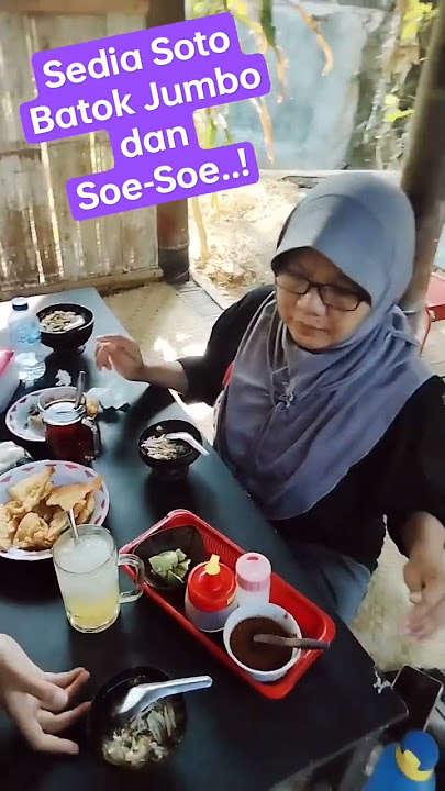 Soto Ndeso Batok Jumbo dan Soe-Soe Jogja@bantu siubrek njih#shorts
