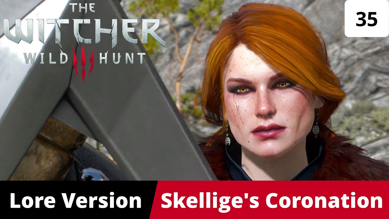 Ведьмак 3: Дикая Охота (35 серия) Коронация Скеллиге (версия Lore) (4k)