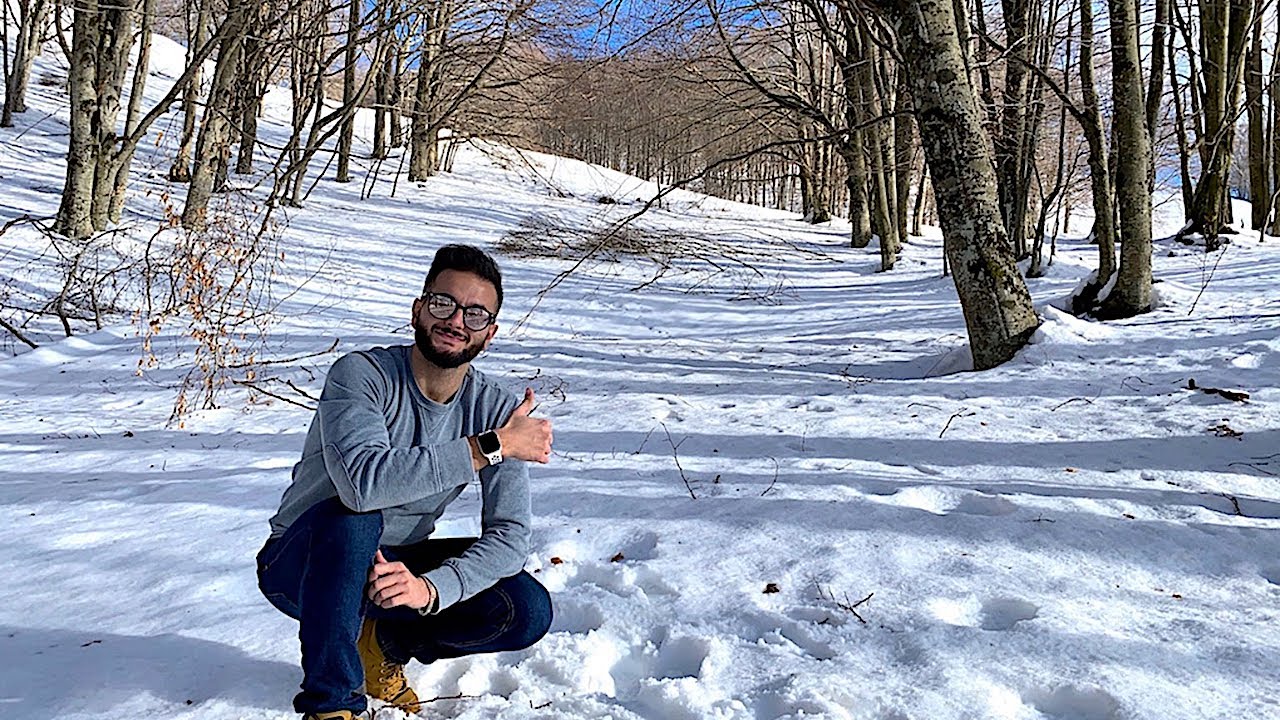 Monte Livata: metto piede sulla neve dopo 2 anni