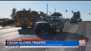 Crash Slows Traffic