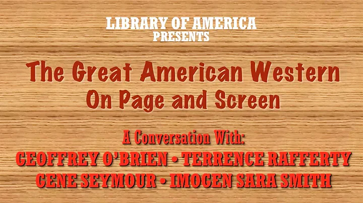 The Great American Western on Page and Screen