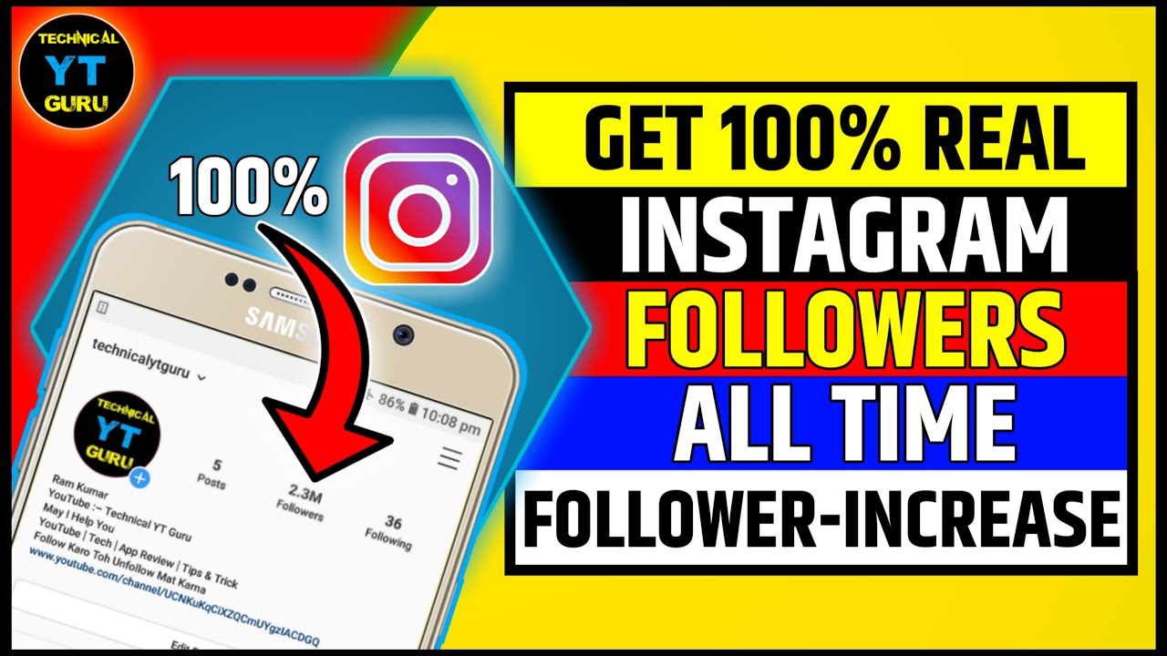 🔴 LIVE Proof | How To Increase Real Instagram Followers | Instagram ...