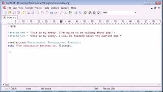 Beginner PHP Tutorial   36   String Functions Part 3