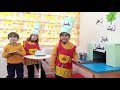 أكاديمية دفا الحروف للأطفال نشاط حرف خ دراما المخبز والخباز وعمل مناقيش الزعتر