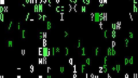 DCPU-16 Demo - Matrix Effect