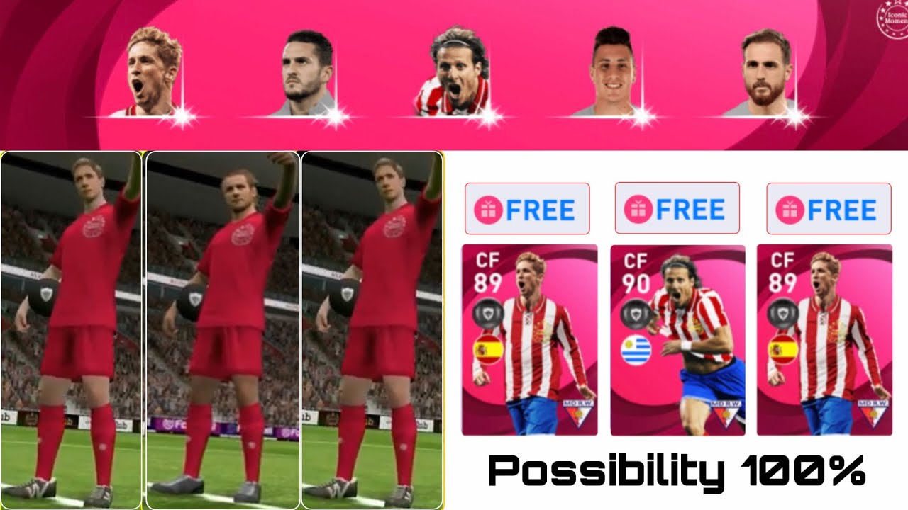 Trick To Get Iconic Torres and Forlan From Iconic Madrid Rosas Rb in Pes2021 Mobile