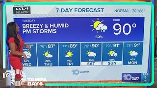 10 Weather: Tampa Bay area morning forecast | Tuesday, May 14, 2024