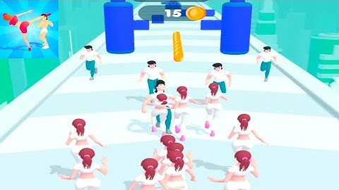 Girls Attack Gameplay All levels 16-17 Android iOS Walkthrough New Updates