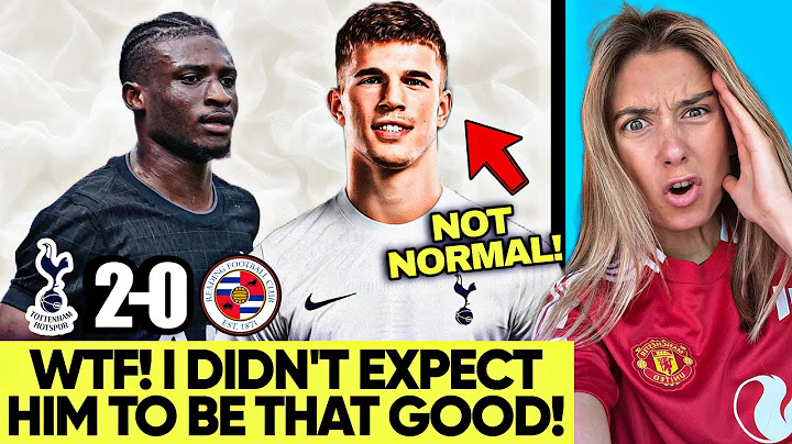 Spurs Have Signed A Monster In Vuskovic! Kudus was Unreal! Tottenham 2-0 Reading Reaction