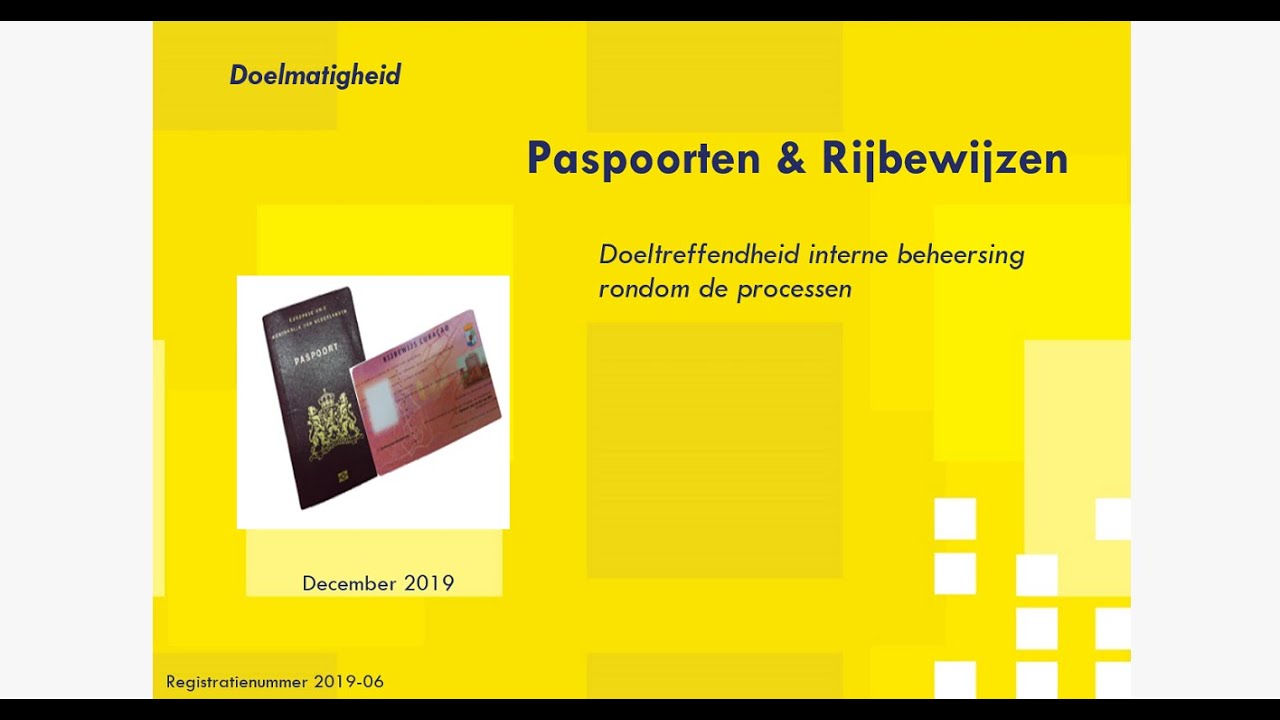 ARC Doeltreffendheid interne beheersing rondom processen van uitgifte