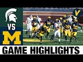 Michigan State vs #13 Michigan Highlights | Week 9 2020 College Football Highlights